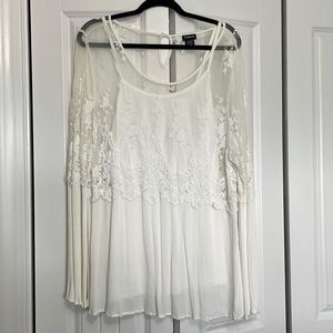 Torrid Lace Belle Sleeve top